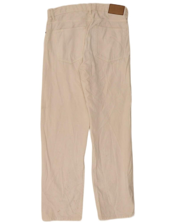 Zara Ανδρικό τζιν ίσιο EU 40 Medium W31 L32 Off White