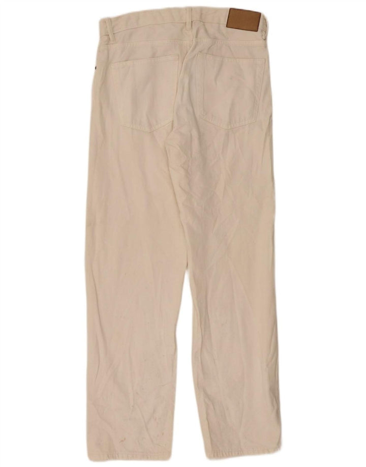 Zara Ανδρικό τζιν ίσιο EU 40 Medium W31 L32 Off White