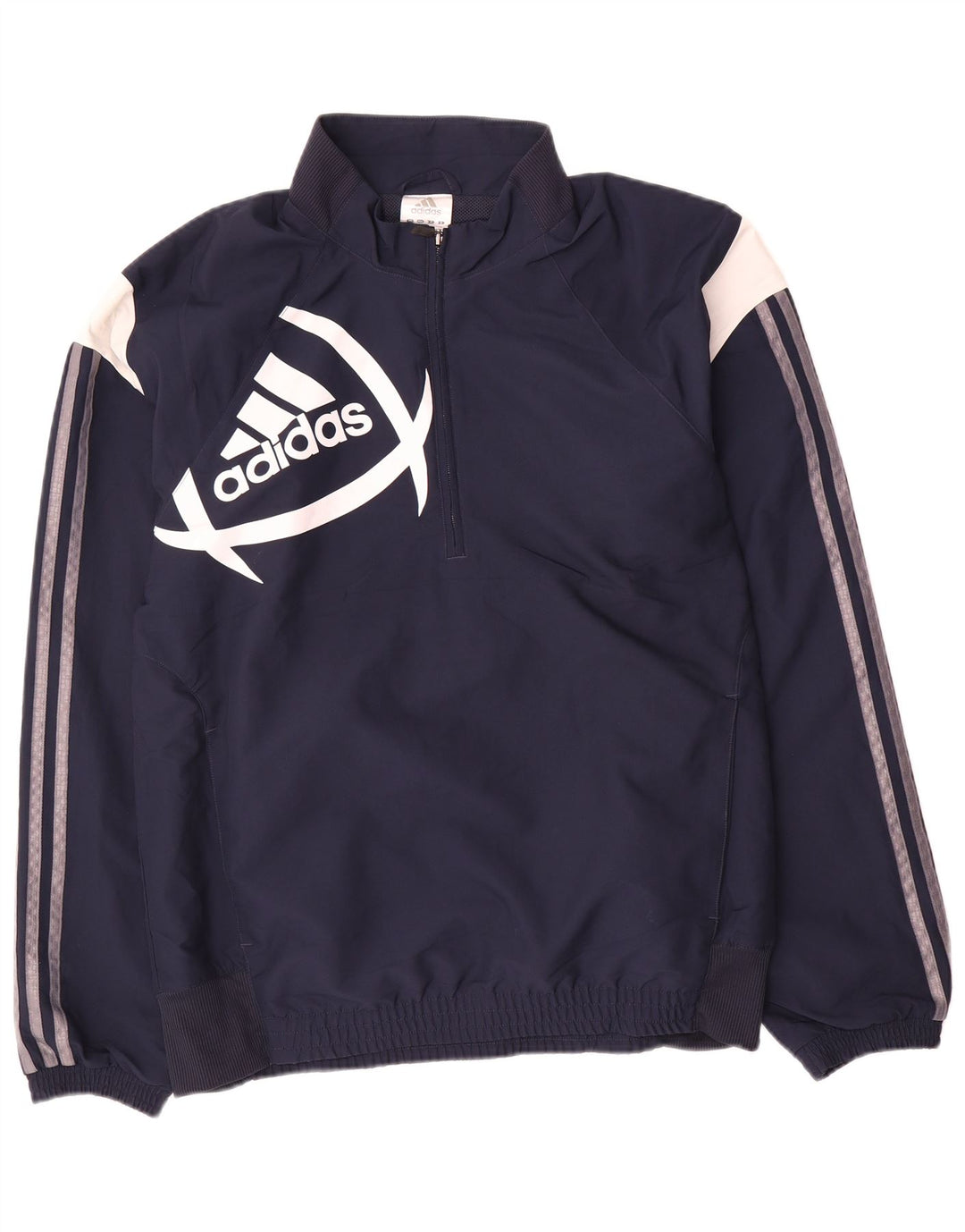 Ανδρική φόρμα γυμναστικής γραφική Adidas Top Jacket Medium Navy Blue Colourblock