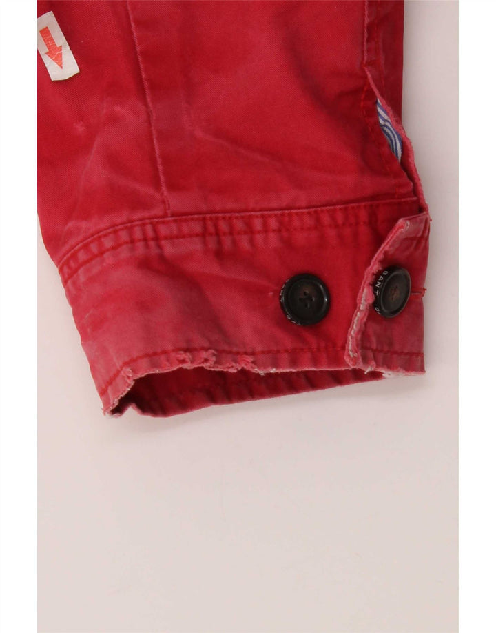 Ανδρικό μπουφάν Gant Bomber UK 44 2XL Κόκκινο βαμβακερό