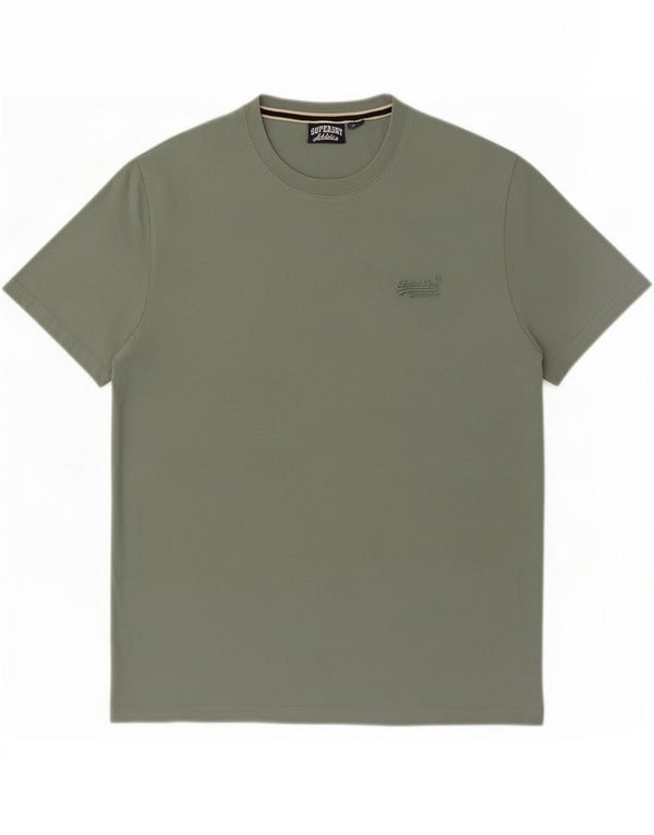 Superdry Ανδρικό T-Shirt Top XL Πράσινο βαμβακερό