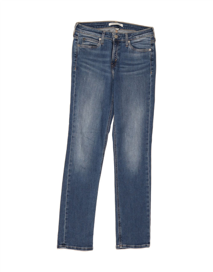 CALVIN KLEIN Womens Slim Jeans W29 L30 Blue Cotton Vintage Calvin Klein and Second-Hand Calvin Klein from Messina Hembry 