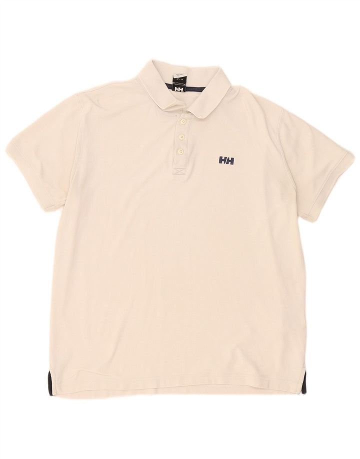 Helly Hansen ανδρικό πουκάμισο πόλο XL από λευκό πολυεστέρα