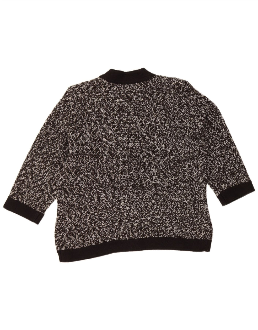 Marks & Spencer Γυναικεία ζακέτα UK 14 Large Black Flecked