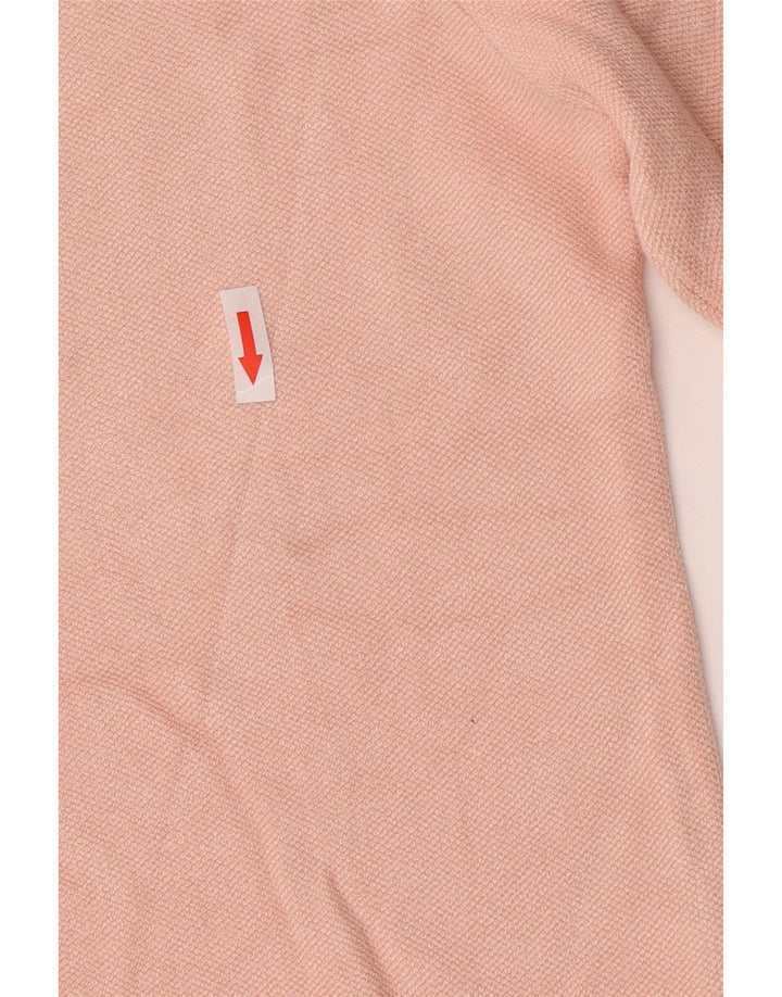 Zara Γυναικεία Crop Ζακέτα Τοπ UK 12 Medium Ροζ