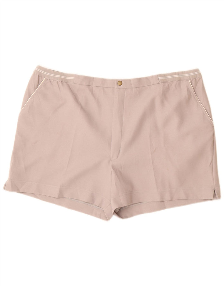 F.LLI Campagnolo Γυναικείο Σορτς Chino W40 2XL Γκρι Πολυεστέρας