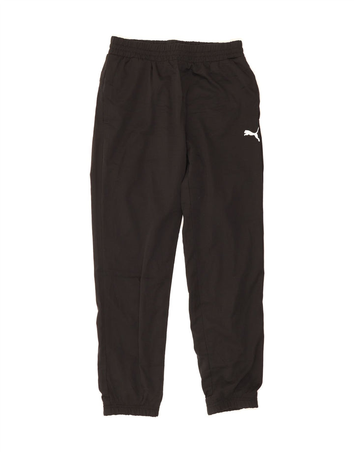 PUMA Womens Tracksuit Trousers Joggers UK 8 Small Black Polyester Vintage Puma and Second-Hand Puma from Messina Hembry 
