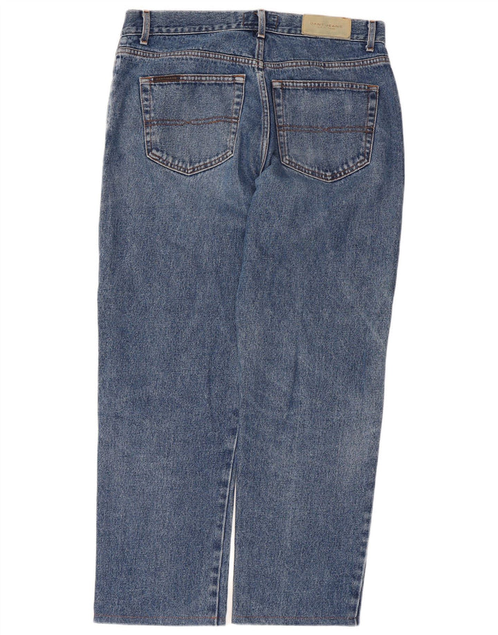 Ανδρικό τζιν Gant Regular Straight W34 L27 Μπλε βαμβακερό