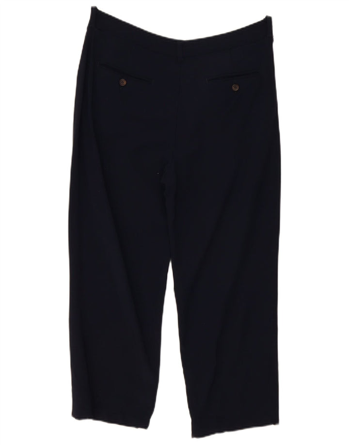 Max Mara Γυναικείο Παντελόνι Capri W30 L23 Navy Blue