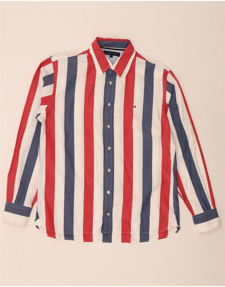 Ανδρικό πουκάμισο Tommy Hilfiger μεγάλο πολύχρωμο ριγέ