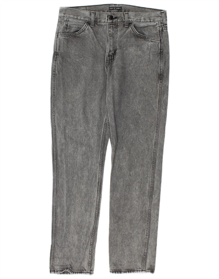 Ανδρικό τζιν Levi's Slim W33 L32 Γκρι βαμβακερό