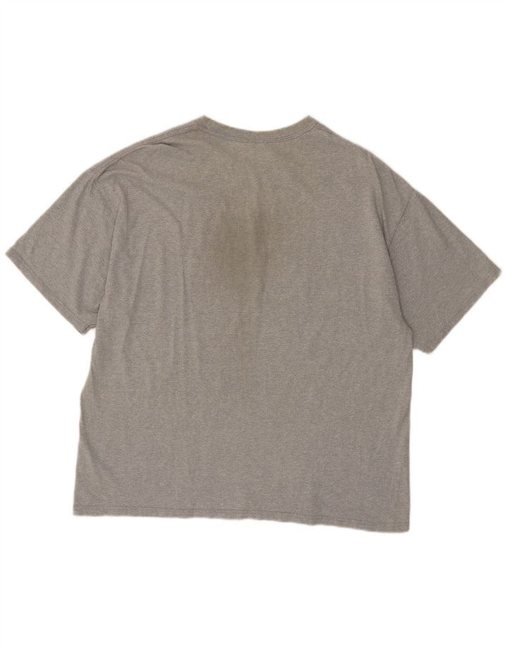 Ανδρικό T-Shirt CHAMPION Top Large Grey Flecked Cotton