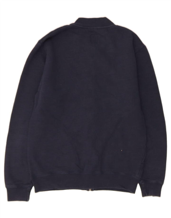 JACK WILLS Mens Tracksuit Top Jacket Medium Navy Blue Cotton Vintage Jack Wills and Second-Hand Jack Wills from Messina Hembry 