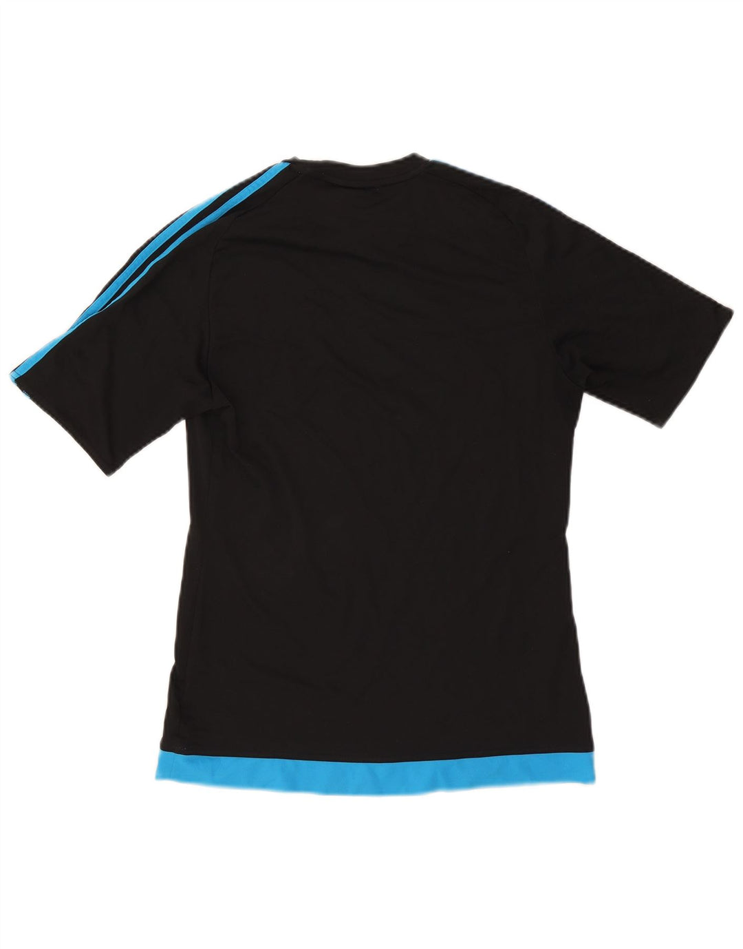 Adidas Ανδρικό T-Shirt Climalite Top Small Black Colourblock Πολυεστέρας