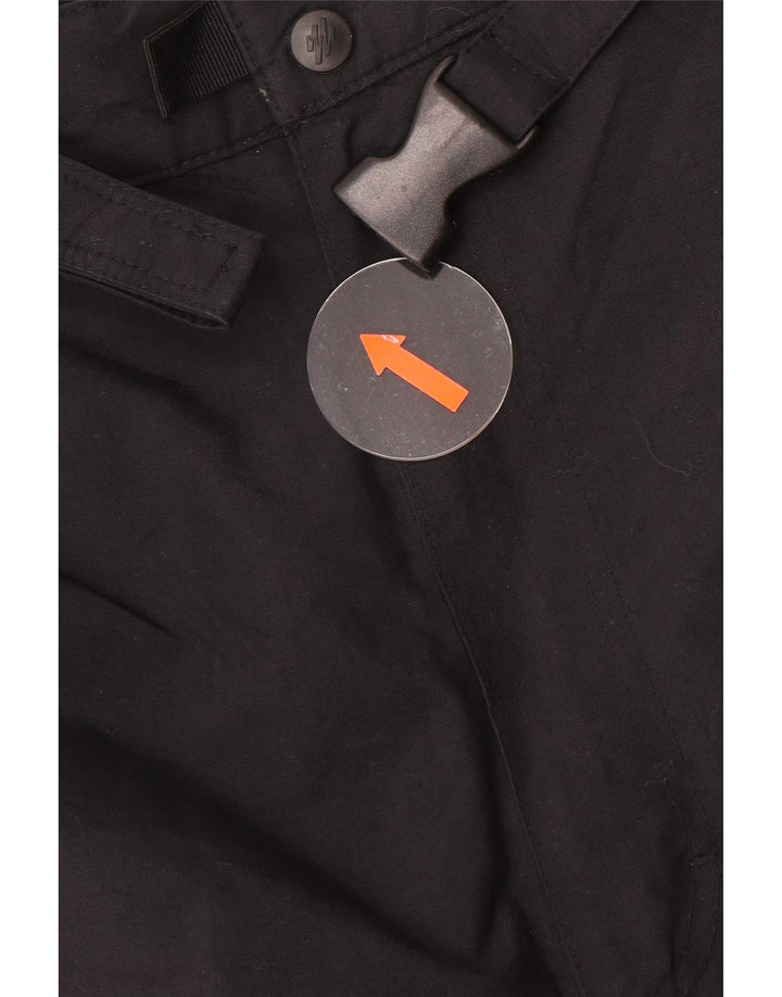 Ανδρικό παντελόνι αντιανεμικό Marks & Spencer μεγάλο W36 L31 μαύρο πολυαμίδιο