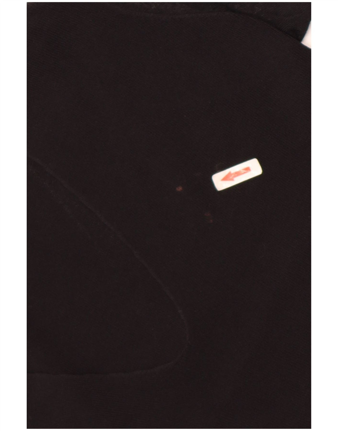 Zara Γυναικείο τοπ μακρυμάνικο UK 10 Small Black Viscose