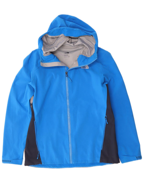 Ανδρικό μπουφάν με κουκούλα North Face Windbreaker UK 40 Large Blue Colourblock