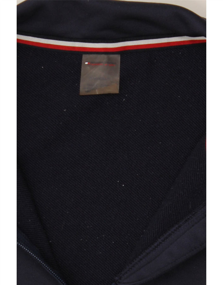 TOMMY HILFIGER Ανδρική φόρμα αθλητικής φόρμας Top Jacket Small Navy Blue Colourblock