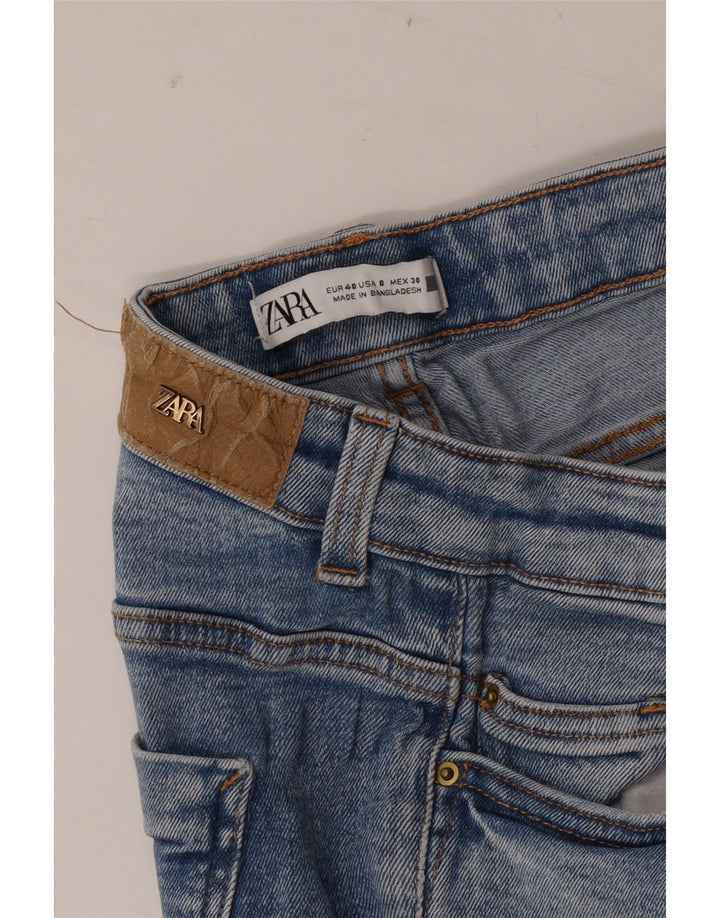 Zara Γυναικείο Slim Jeans EU 40 Medium W30 L27 Μπλε βαμβακερό