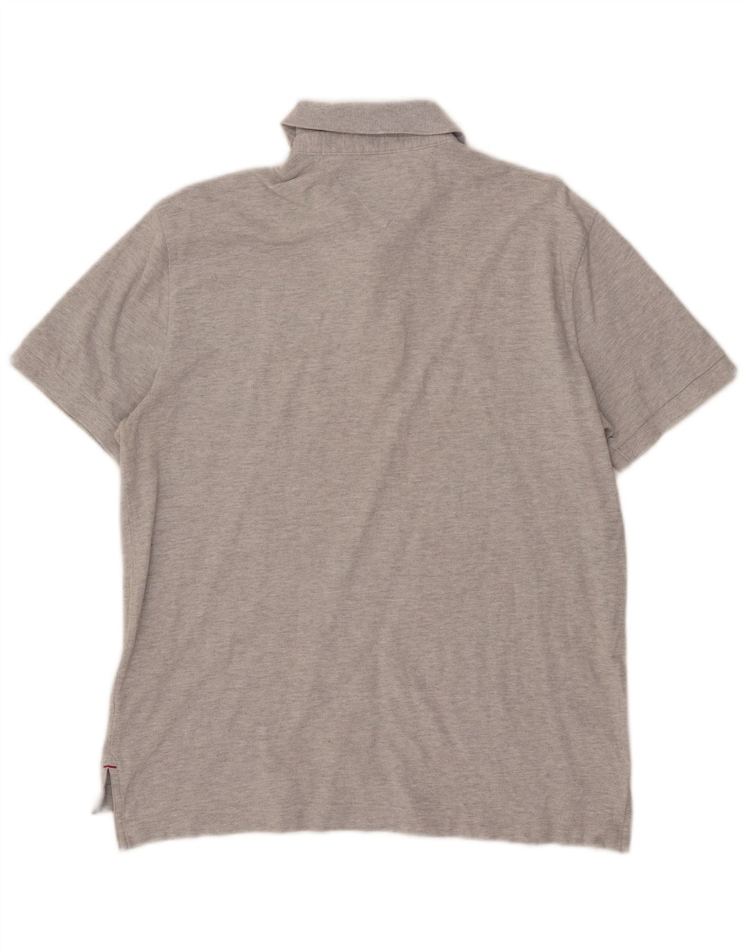 Tommy Hilfiger Ανδρικό πουκάμισο Classic Fit Polo, Βαμβακερό μεσαίο γκρι