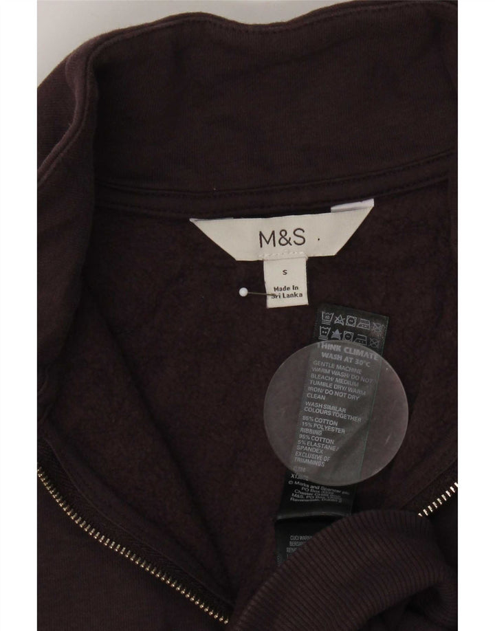 Marks & Spencer Γυναικεία φούτερ μεγάλου μεγέθους Jumper UK 10 Small Purple