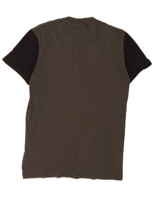 Ανδρικό γραφικό μπλουζάκι G-Star Top Small Grey Colourblock Βαμβακερό