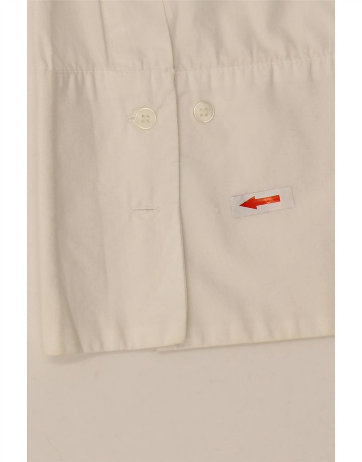 ZARA Γυναικείο πουκάμισο Oversized Μπλούζα UK 10 Small White