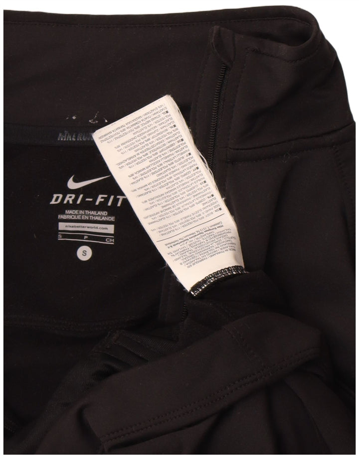 Γυναικεία φόρμα Nike Dri Fit Top Jacket UK 10 Small Black Polyester