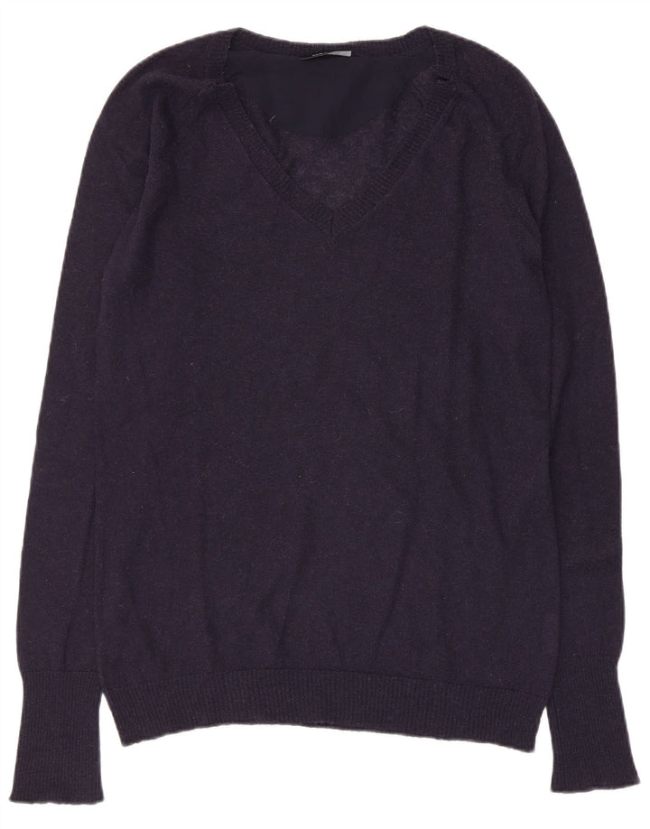 Max & Co. Γυναικείο πουλόβερ με λαιμόκοψη UK 10 Small Navy Blue