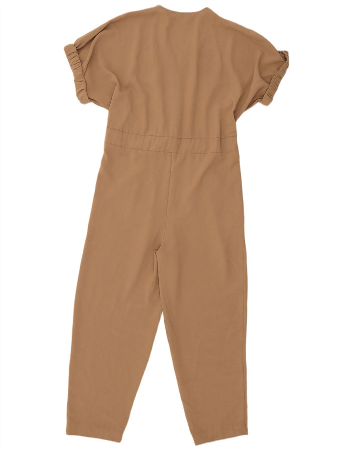 Zara γυναικεία ολόσωμη φόρμα UK 10 Small Beige