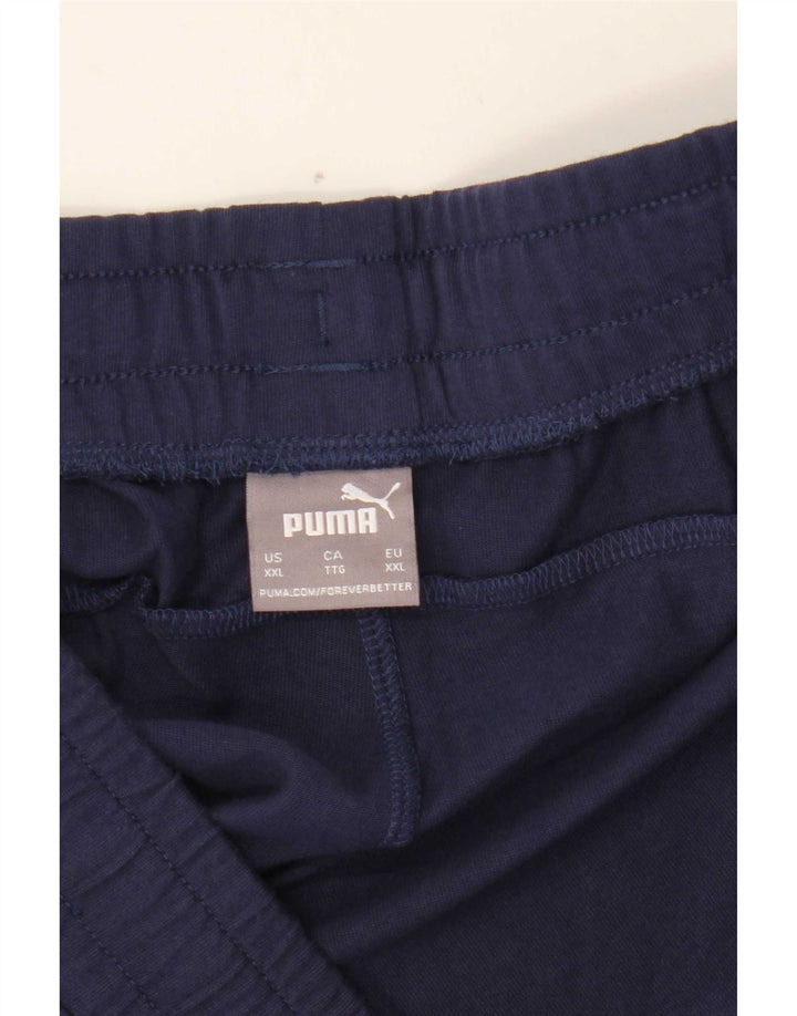 Ανδρικό αθλητικό σορτς Puma 2XL Navy Blue