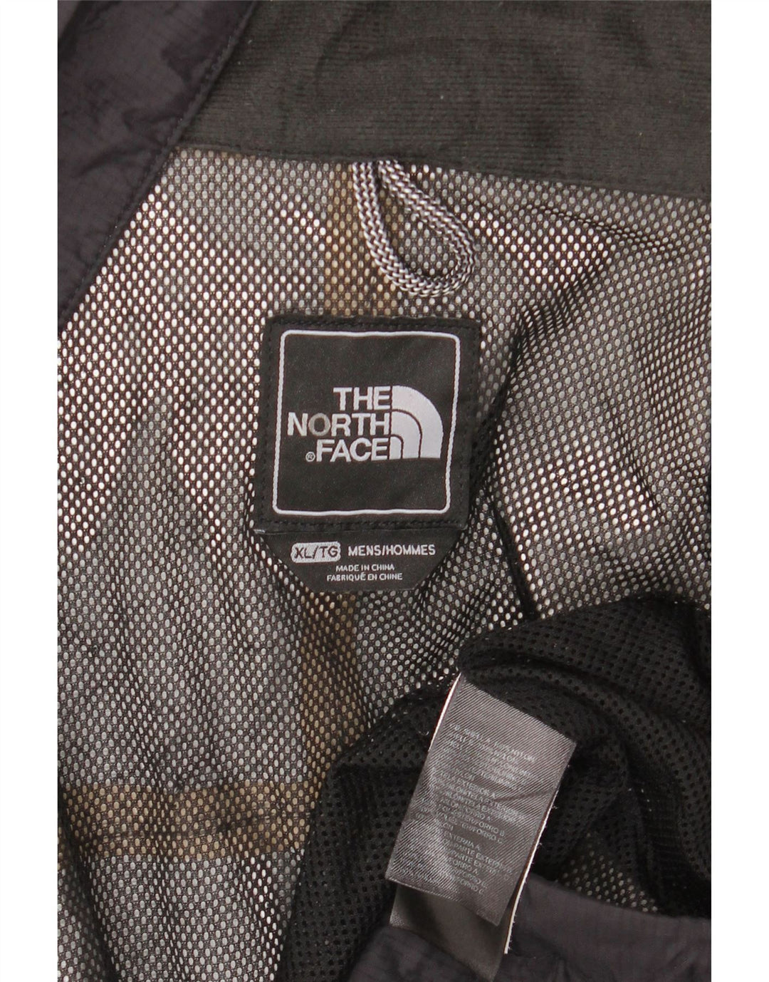 THE NORTH FACE Ανδρικό μπουφάν βροχής με κουκούλα UK 42 XL μαύρο νάιλον