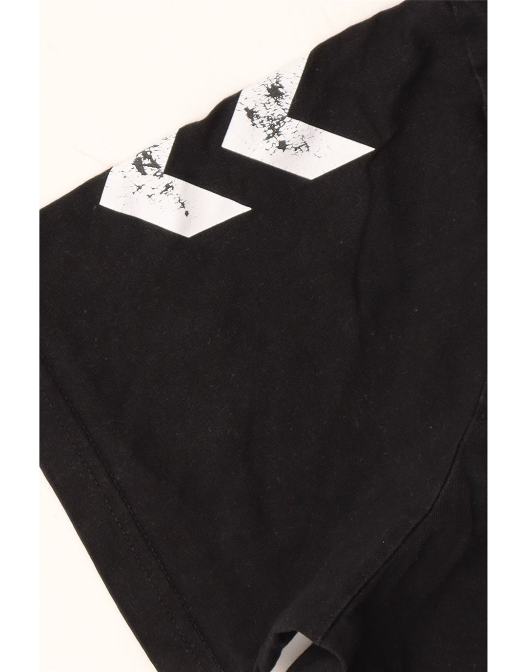 HUMMEL Mens Graphic T-Shirt Top Large Black Cotton Vintage Hummel and Second-Hand Hummel from Messina Hembry 