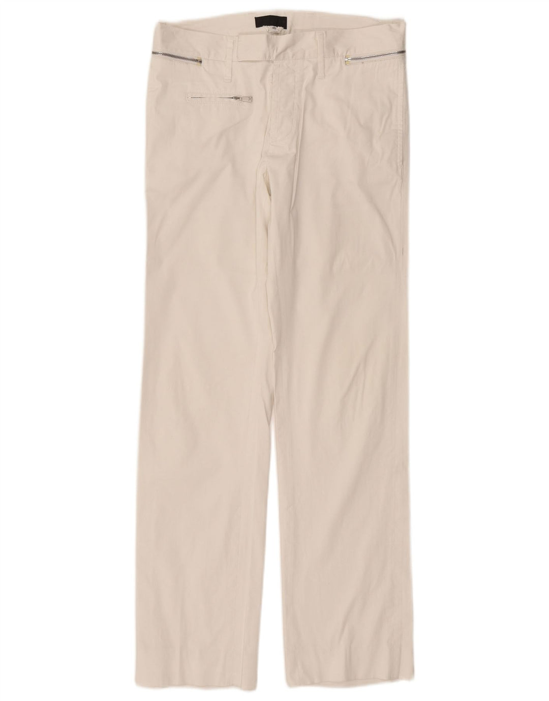 Γυναικείο ίσιο καθημερινό παντελόνι RICHMOND IT 46 Large W32 L31 Λευκό