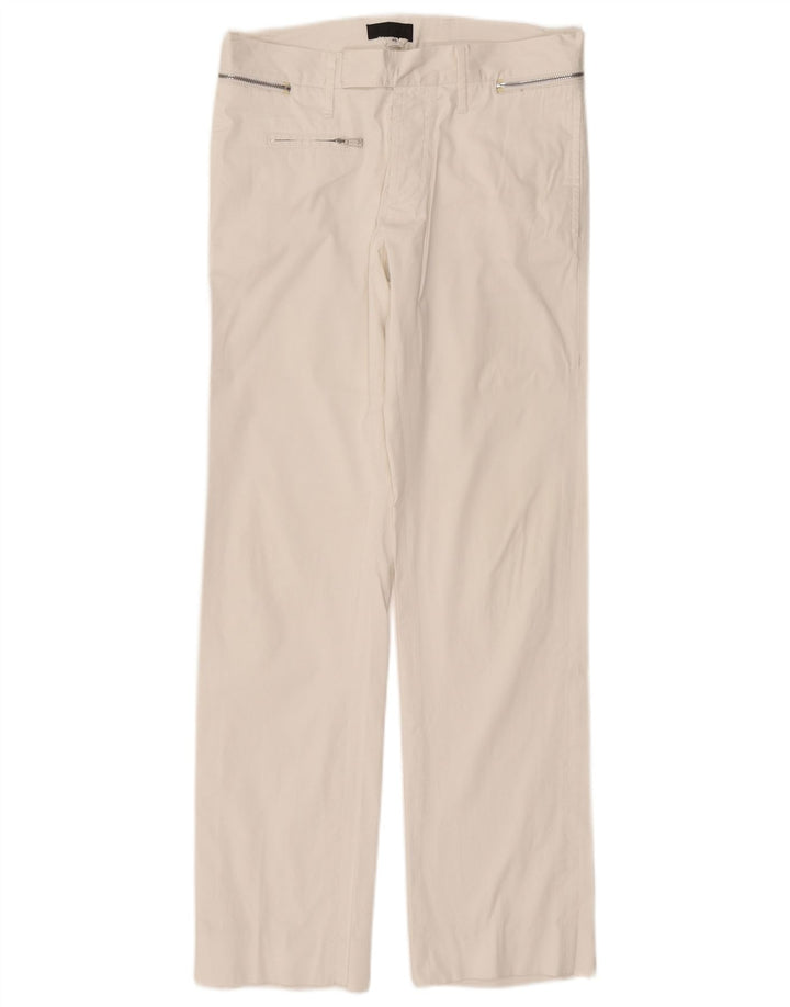 Γυναικείο ίσιο καθημερινό παντελόνι RICHMOND IT 46 Large W32 L31 Λευκό