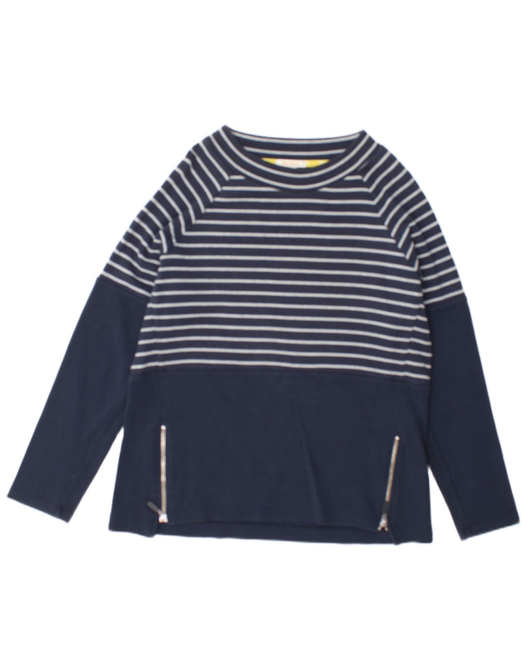 Barbour γυναικείο τοπ μακρυμάνικο UK 12 μεσαίο μπλε ριγέ βαμβακερό