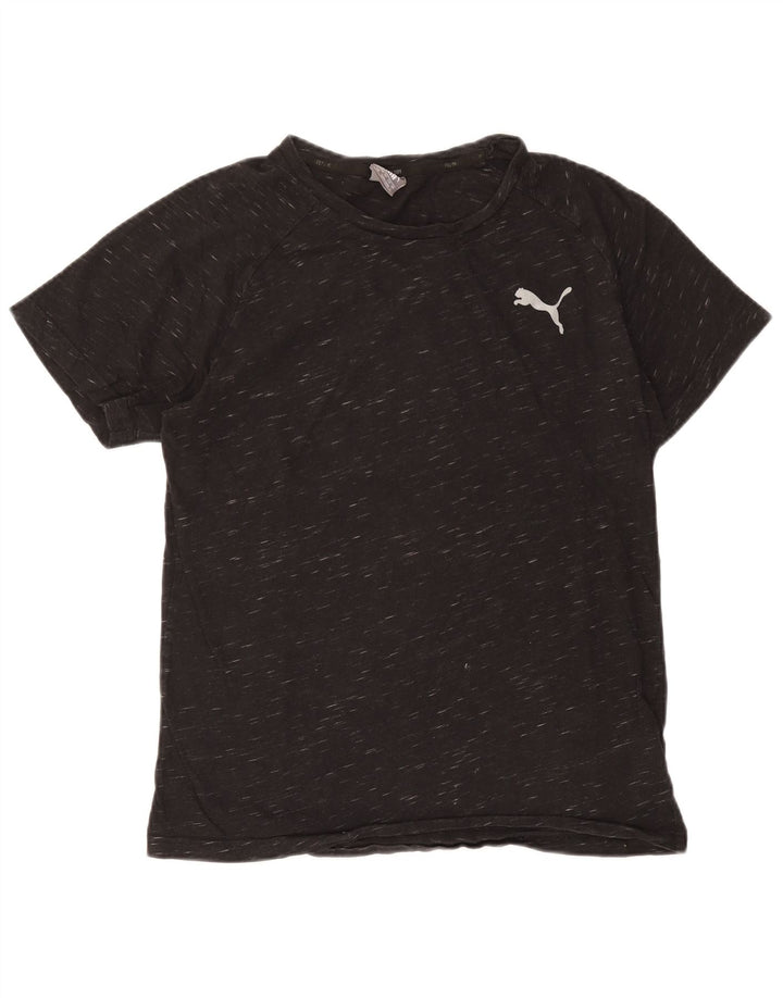 Ανδρικό T-Shirt Puma Top Βαμβακερό μεγάλο γκρι