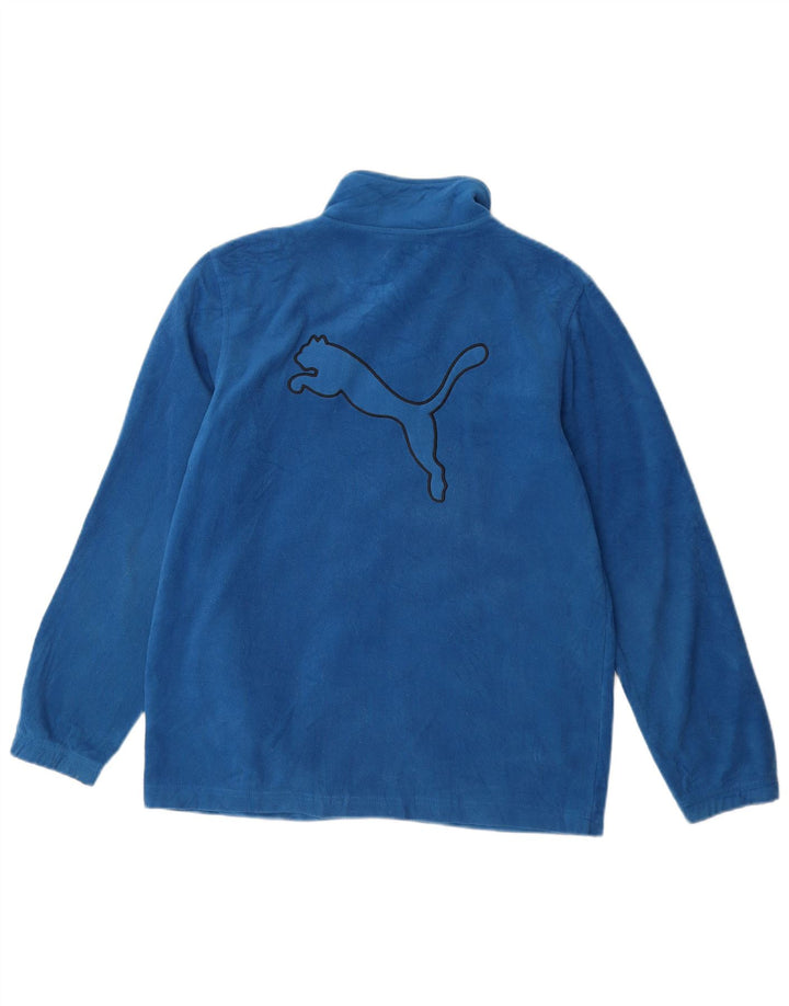 Μπουφάν PUMA Boys Fleece 12-13 Years Large Blue Polyester