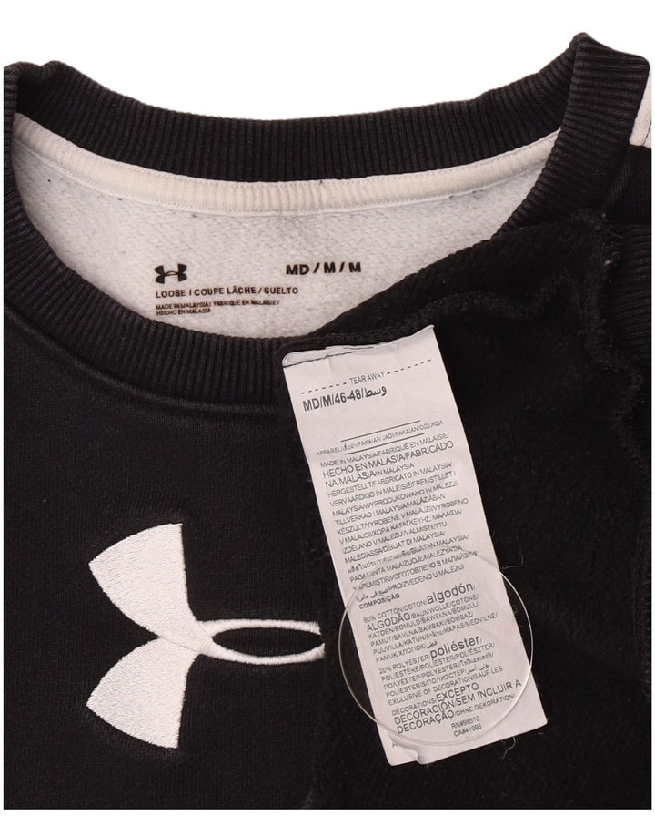 Under Armour Γυναικεία Φούτερ Jumper UK 14 Medium Black Colourblock