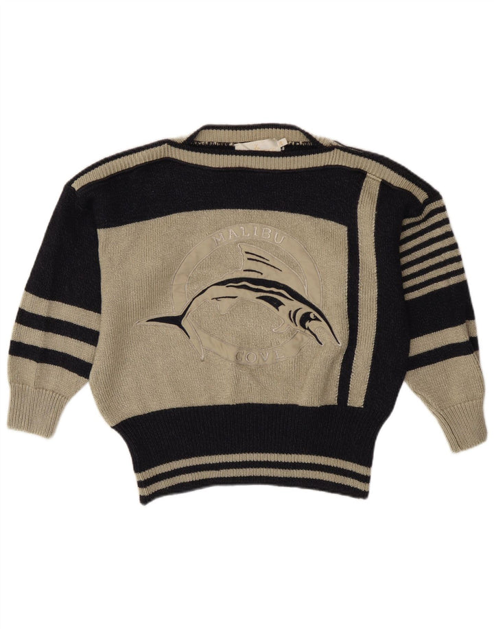 Avant Garde Γυναικείο πουλόβερ με λαιμόκαυστο EU 40 Medium Navy Blue