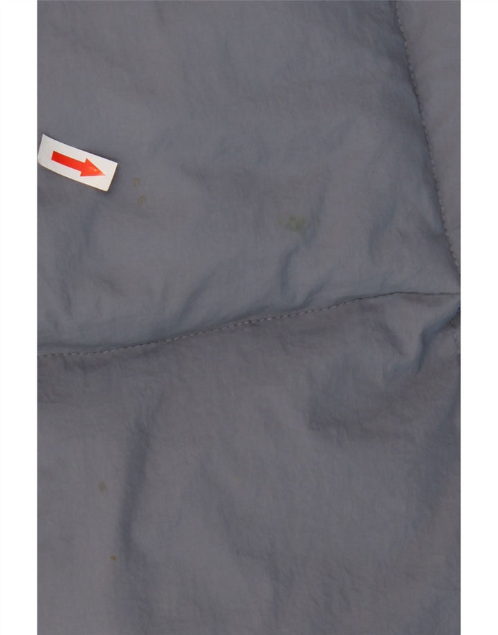 Zara Girls Hooded Jacket 11-12 Years Blue Polyamide