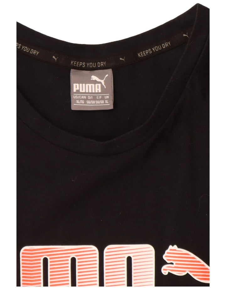 Ανδρικό γραφικό T-Shirt Puma Top XL Μαύρο