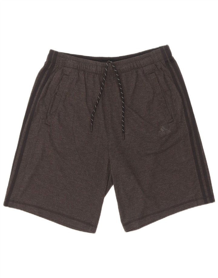 Ανδρικό σορτς Adidas Climalite Sport μεγάλο γκρι βαμβακερό