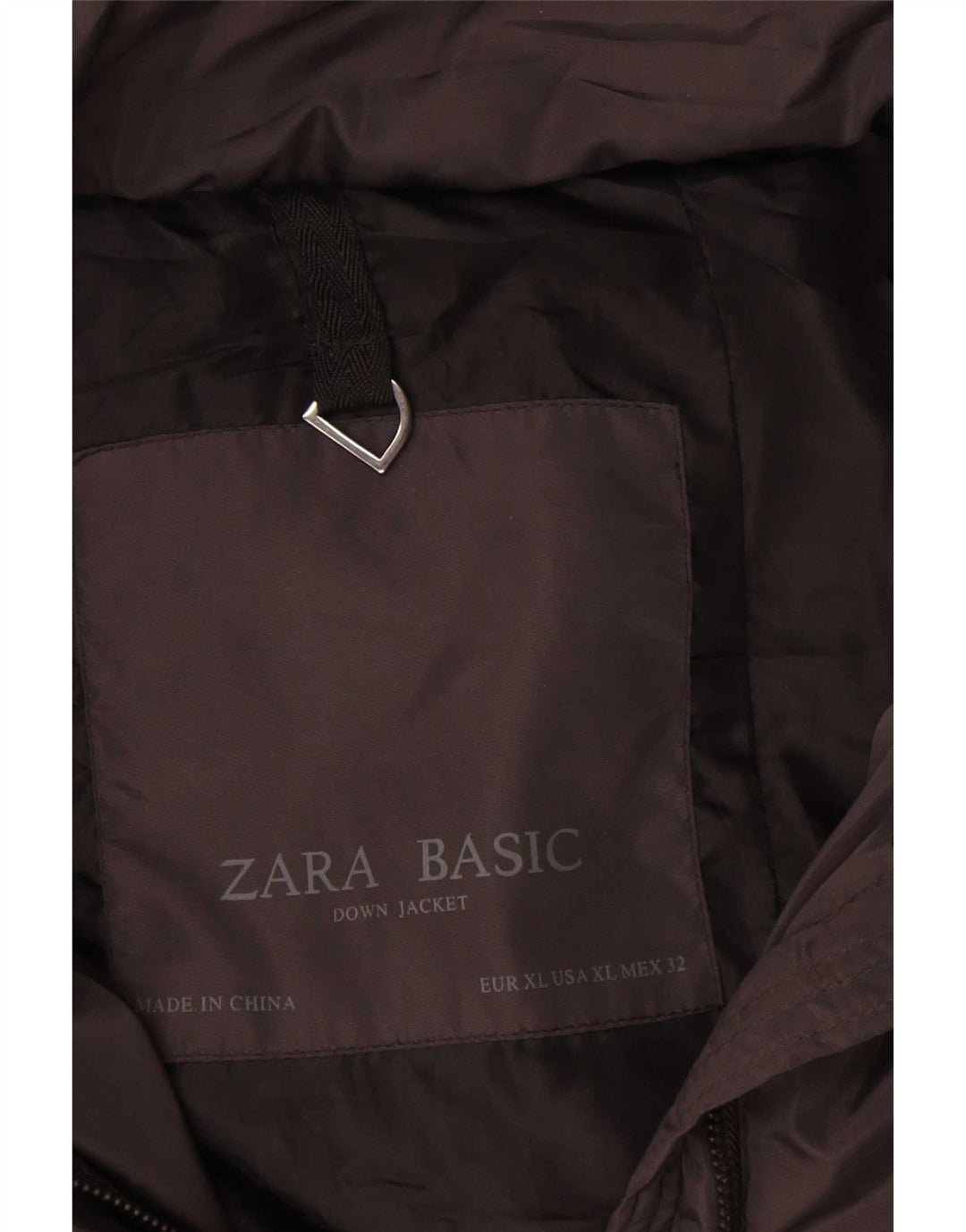 Zara Γυναικείο Μπουφάν UK 18 XL Μαύρο Πολυεστέρας
