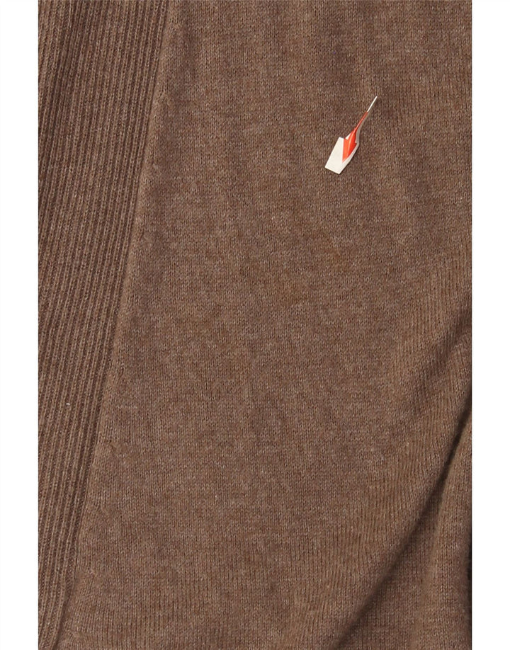 Marks & Spencer Γυναικείο φόρεμα Jumper UK 14 Βαμβακερό μεσαίο καφέ