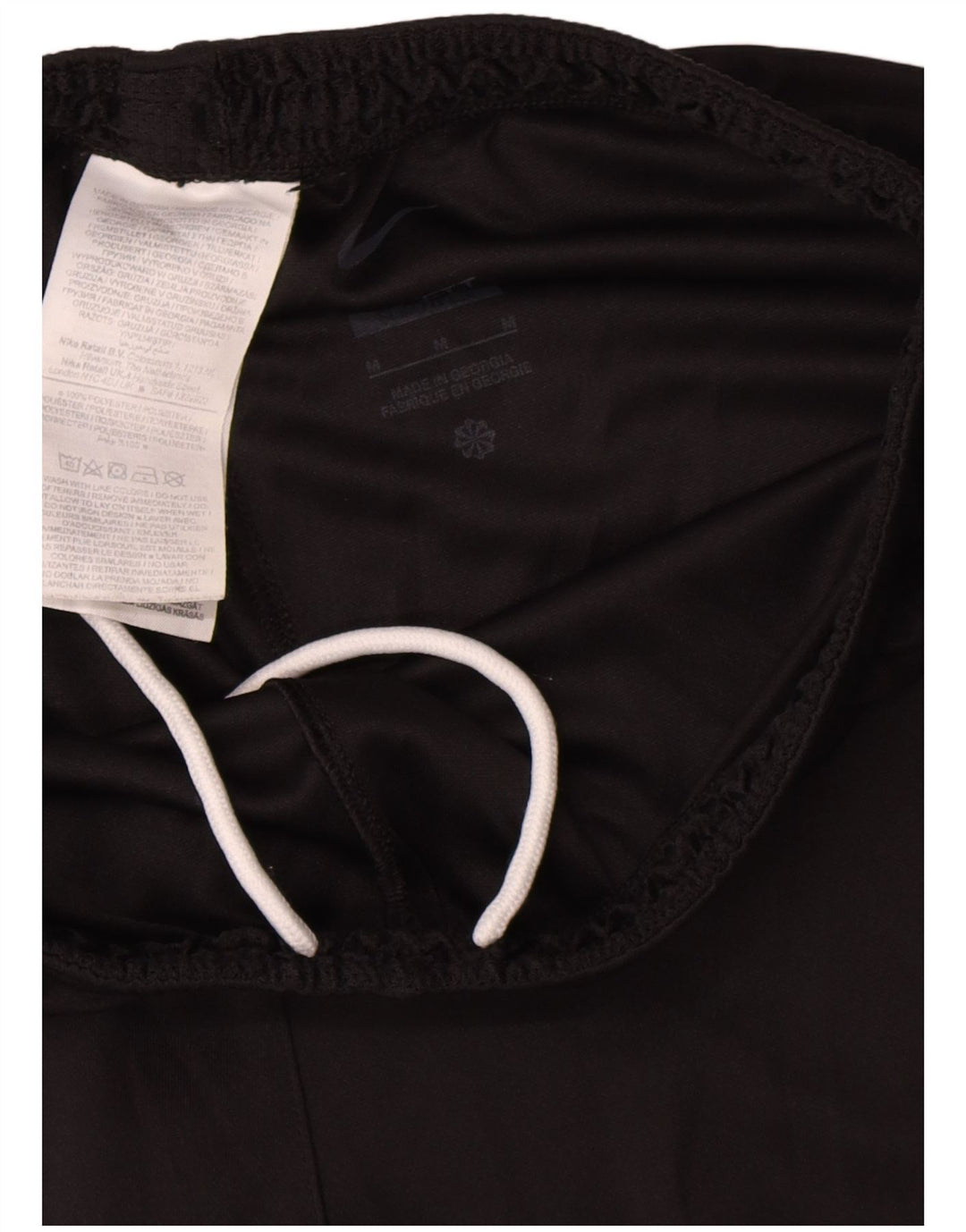 Ανδρικό αθλητικό σορτς Nike Dri Fit από μεσαίο μαύρο πολυεστέρα