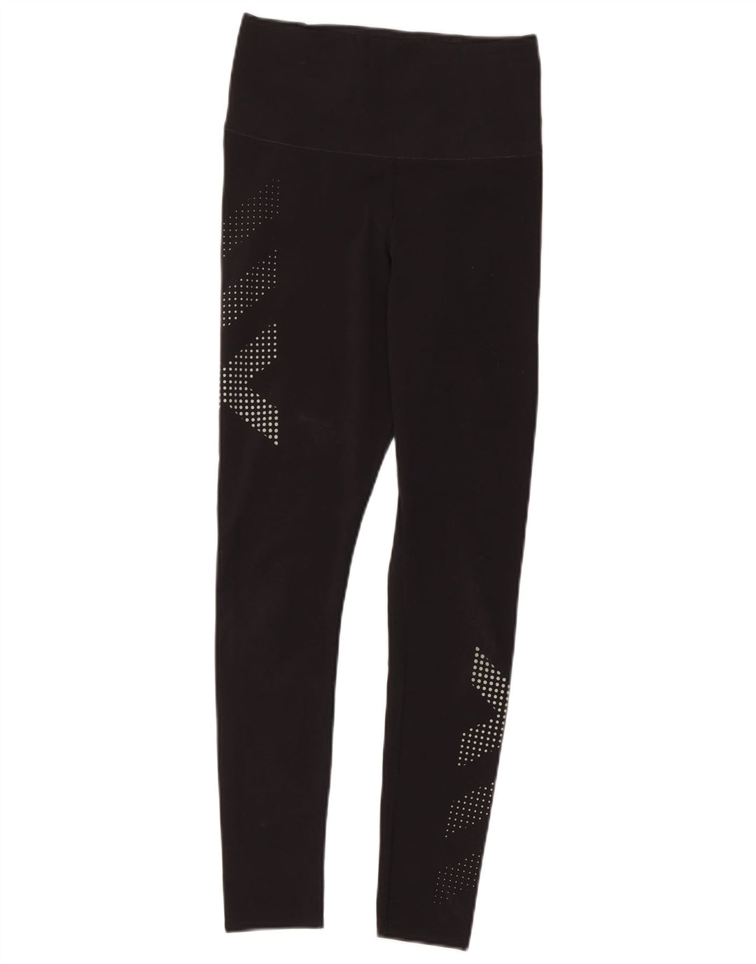 Γυναικεία γραφικά κολάν Reebok UK 10 Small Black