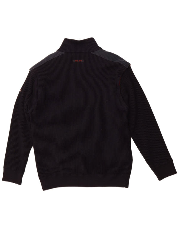 SAIL EXP Ανδρικό πουλόβερ ζακέτα Yachting 4XL Navy Blue