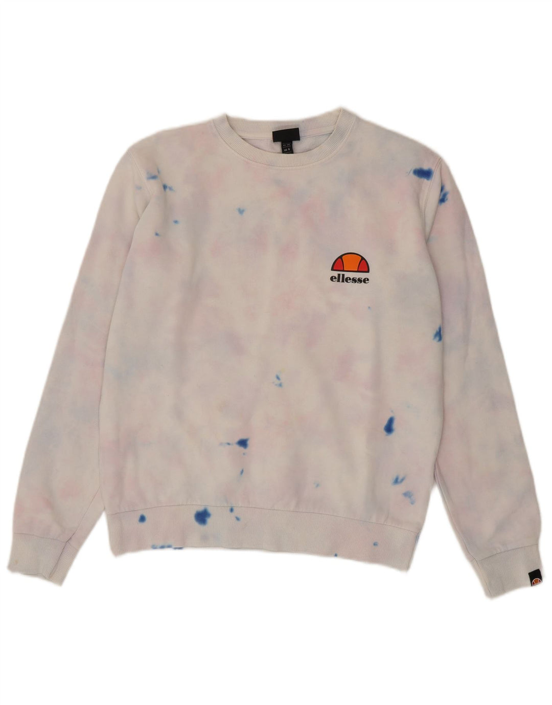 Ellesse Γυναικεία φούτερ υπερμεγέθη Jumper UK 8 Μικρή πολύχρωμη βαφή γραβάτας