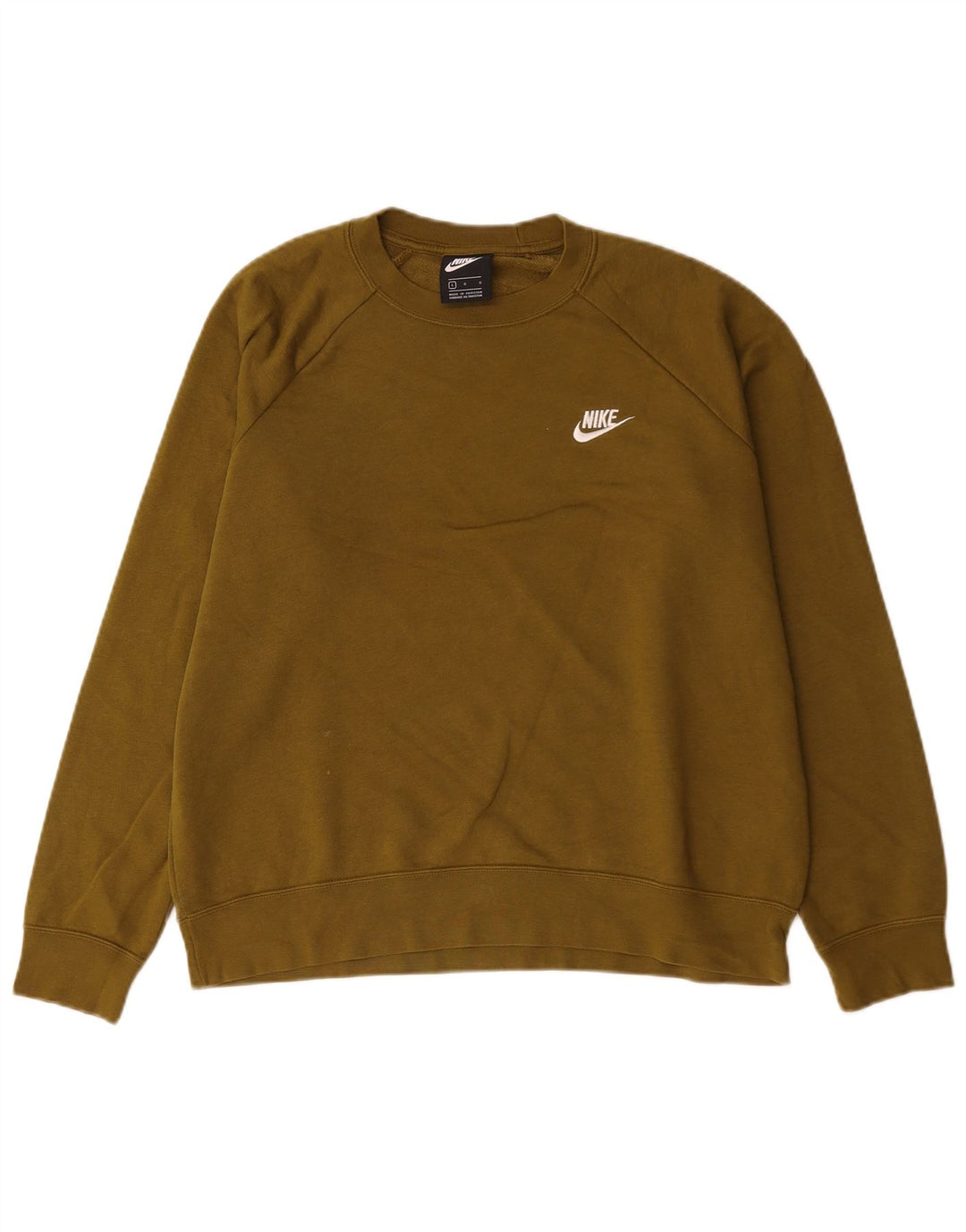 Ανδρικό φούτερ Nike Jumper με μεγάλο χακί βαμβακερό